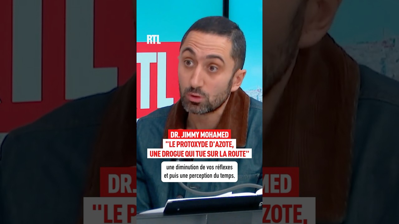 Gaz hilarant : "Le protoxyde d'azote, une drogue qui tue sur la route" ⚠️
