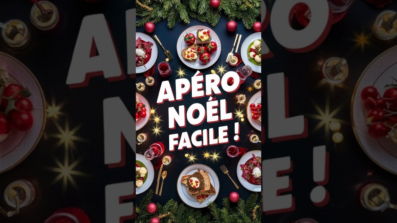 3 Idées Apéro de Noël Faciles et Rapides !