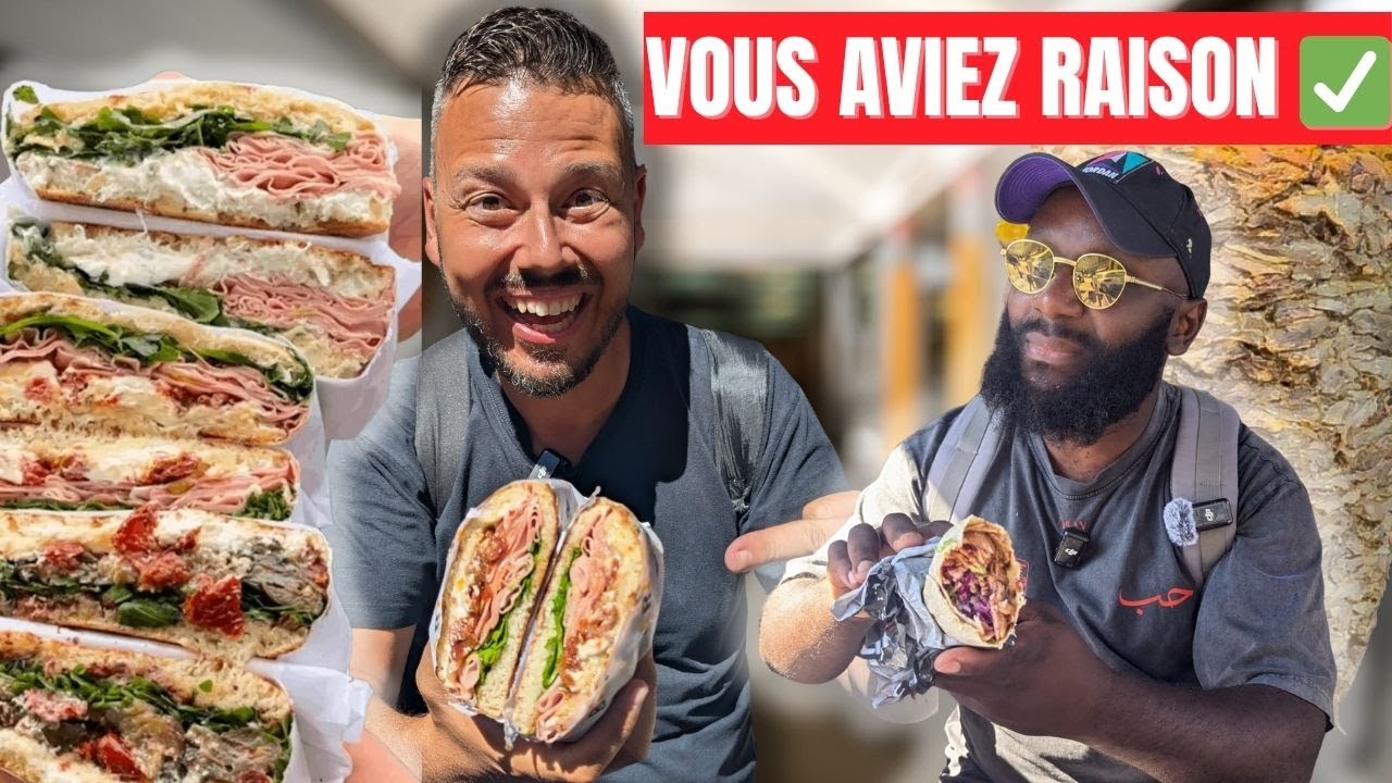 Les SANDWICHS INCONTOURNABLES de Lille : On suit vos conseils ! VLOG 1656