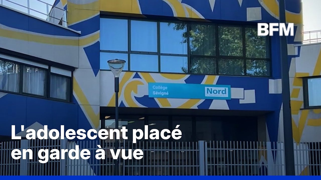 Roubaix: un collégien de 15 ans interpellé après avoir menacé son professeur avec un couteau