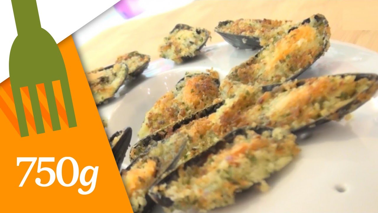 Recette de Moules farcies et gratinées - 750g