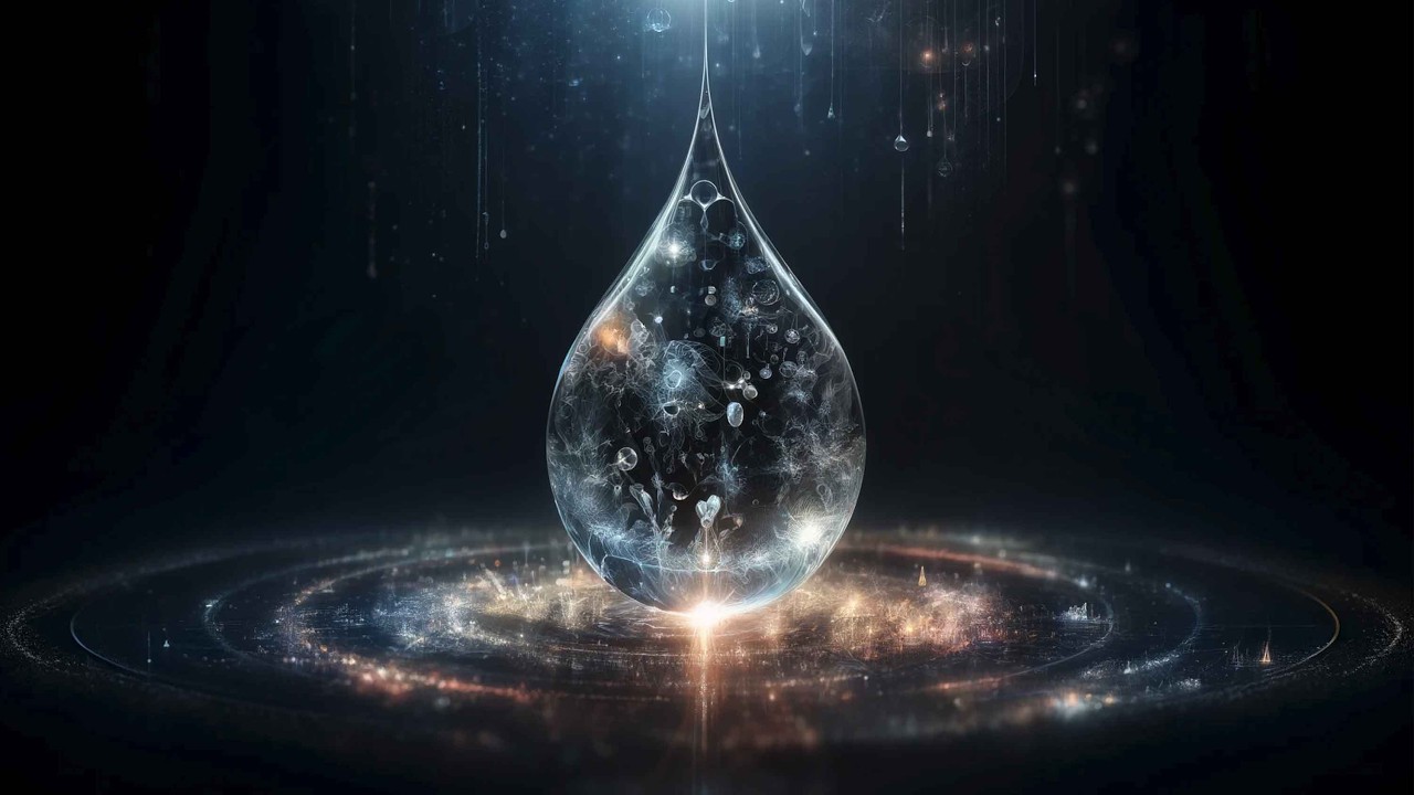 L’UNIVERS MICROSCOPIQUE dans une goutte d’eau