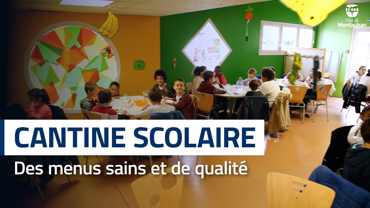 Cantines scolaires : des menus sains et de qualité !