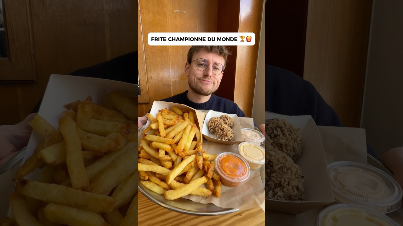 🏆🍟 FRITES CHAMPIONNES DU MONDE (Lille - France 🇫🇷)
