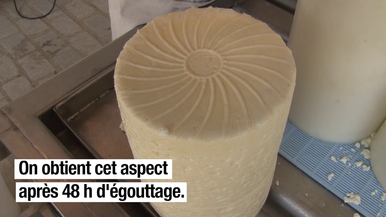 La fabrication de la fourme d'Ambert