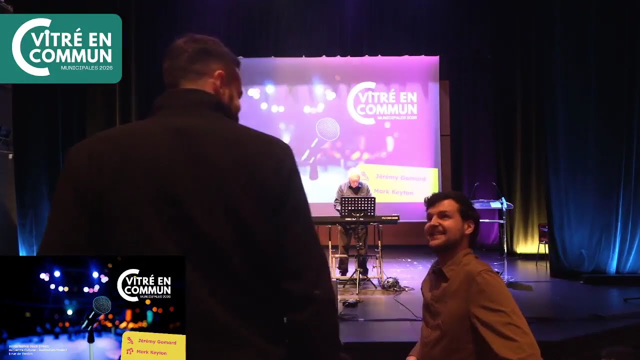 Meeting de Vitré en commun - 5 mars 2026 - Municipales à Vitré - Erwann ROUGIER