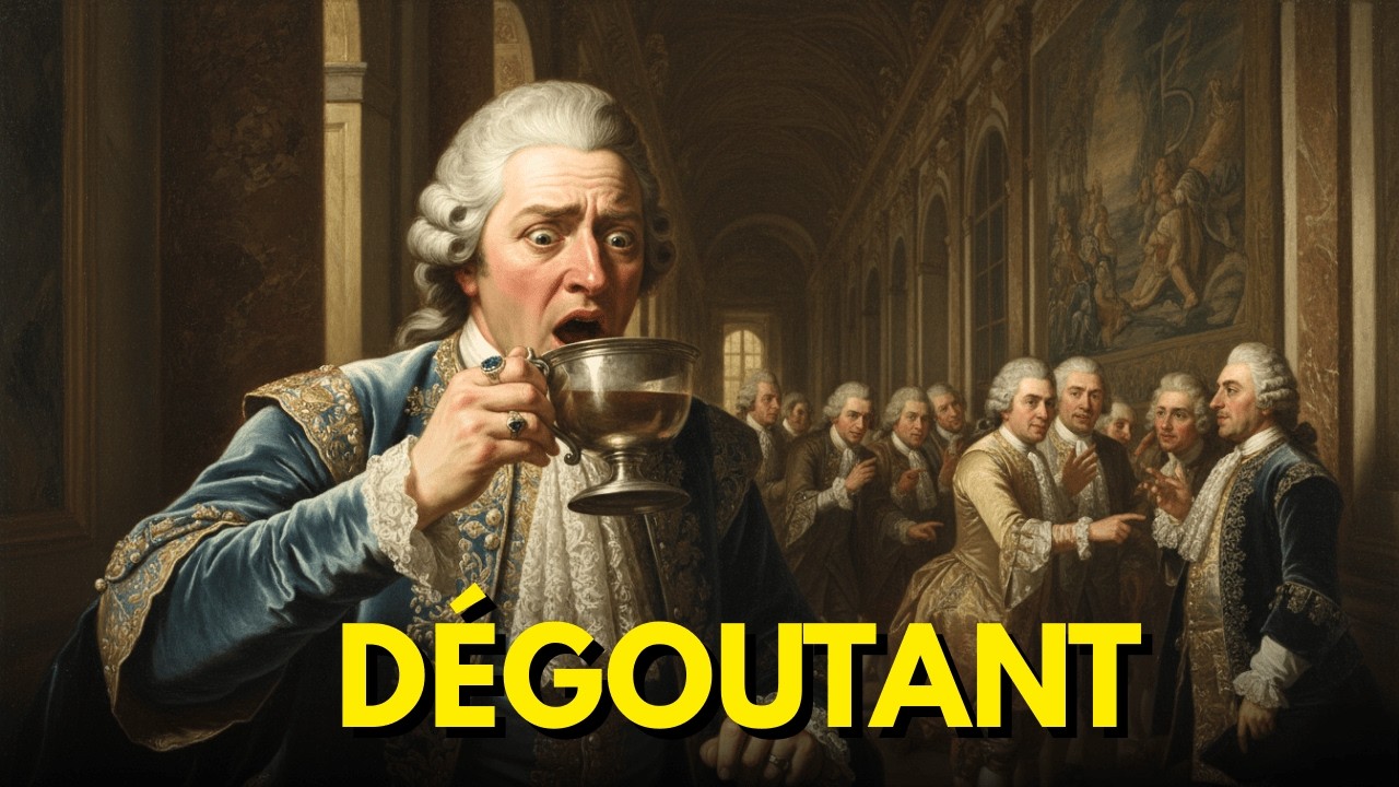 Les Boissons Écœurantes Qu'on Servait À Versailles