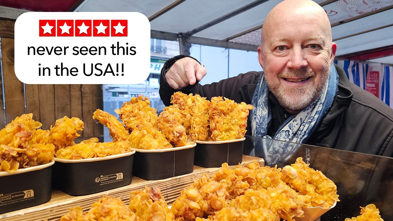 Fresh Market Street Food in Paris (Way Underrated)