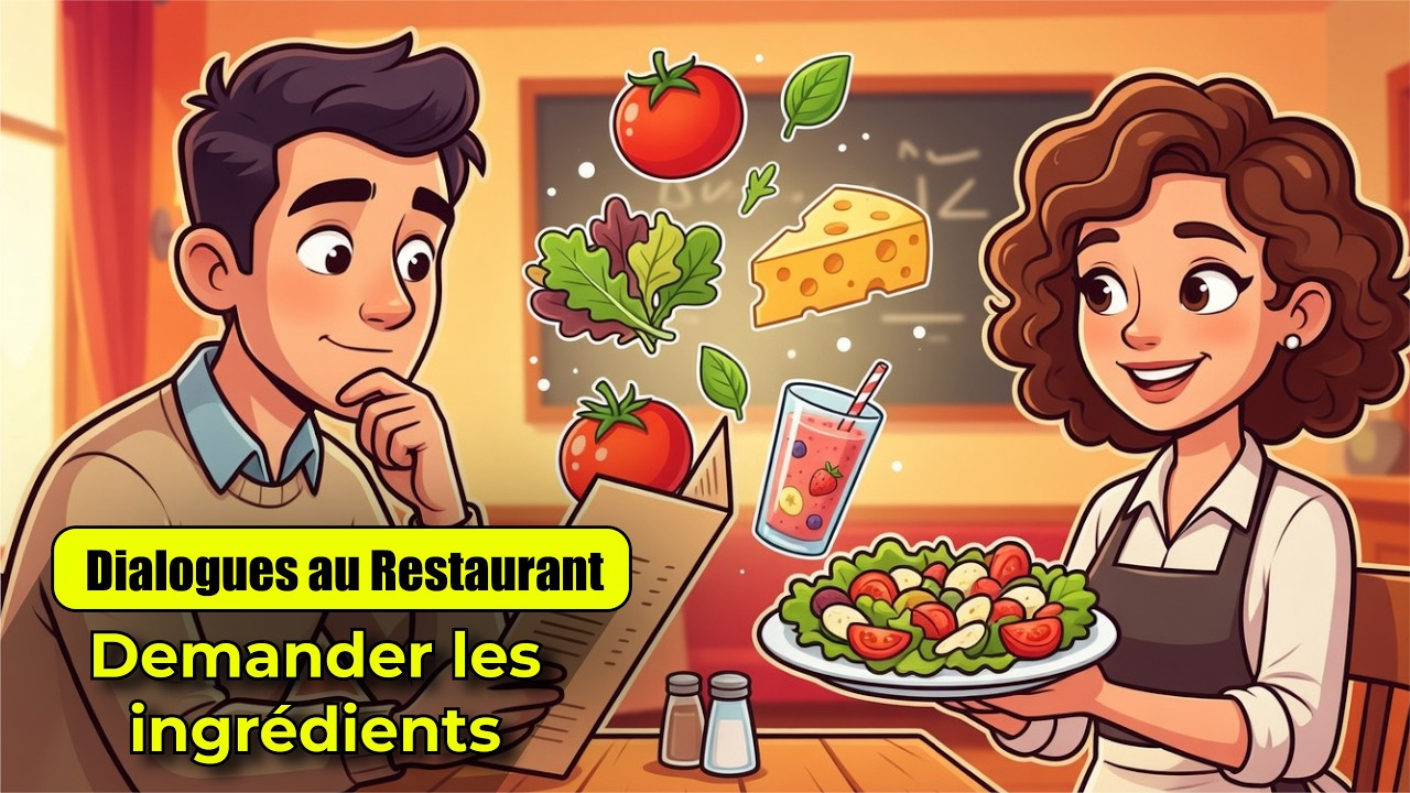 25 Phrases Françaises pour Demander les Ingrédients au Restaurant 🇫🇷
