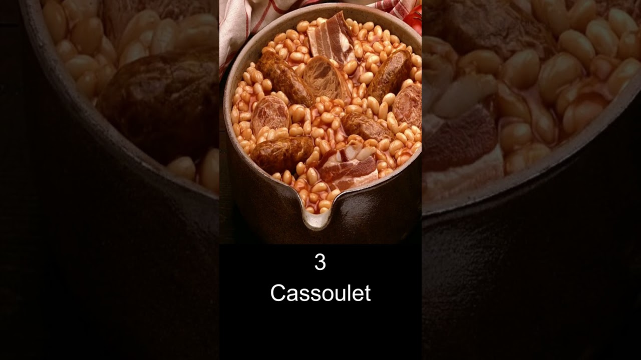 Top 10 des plats Français.