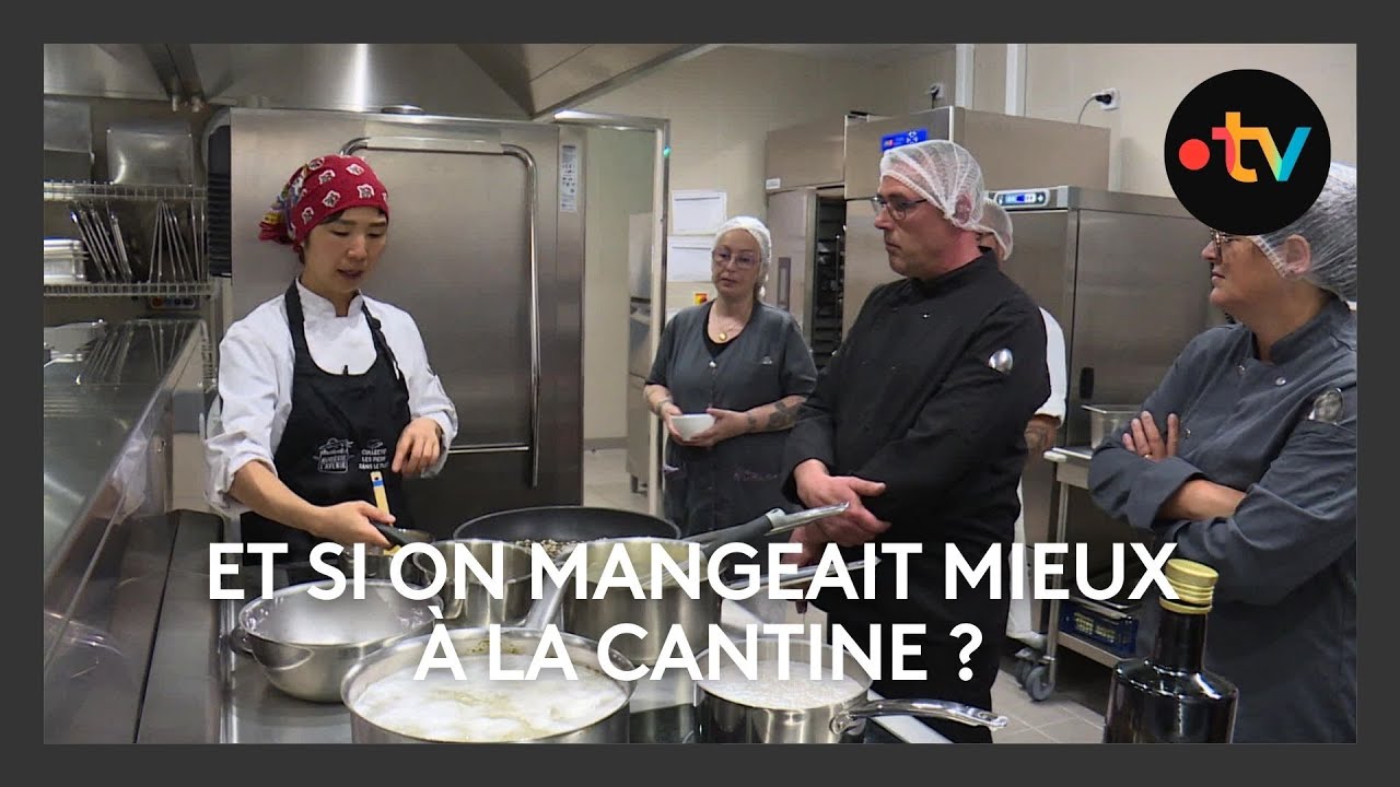 🍽️ Rentrée 2025 : des produits bios et locaux cuisinés dans des "cantines d'exception"