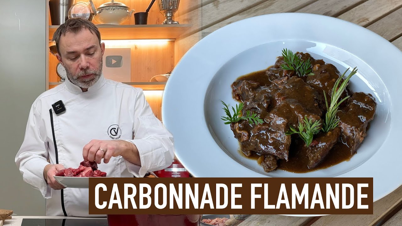 Beef Stew in Beer: Carbonnade Flamande by Chef Vivien