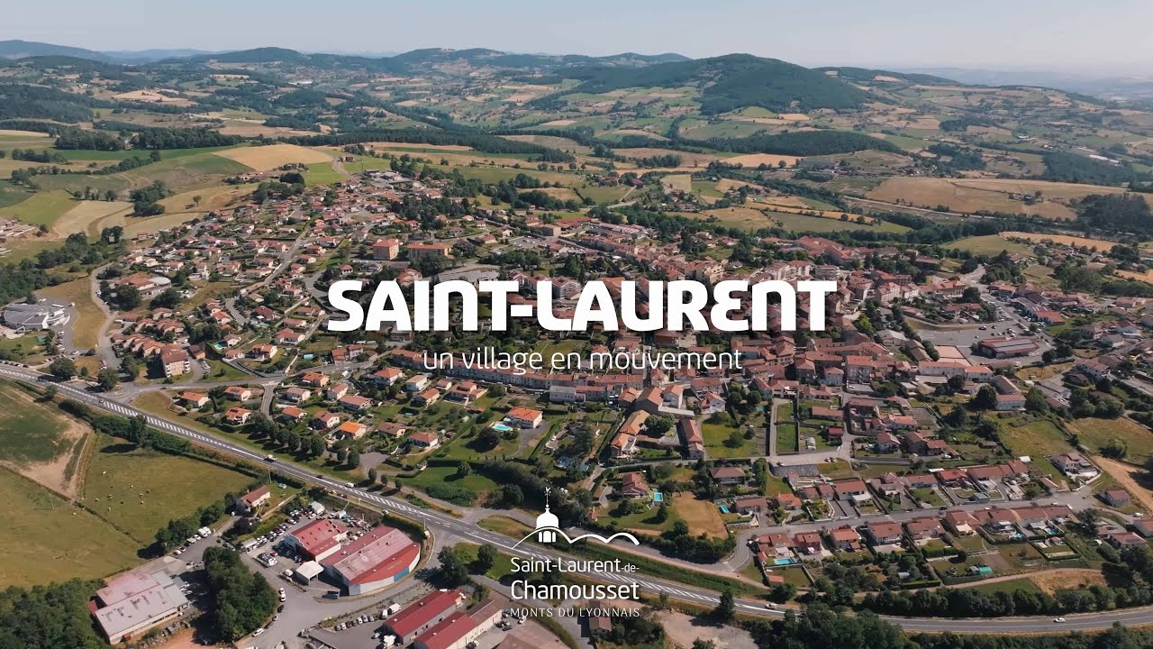 📍🌿 SAINT-LAURENT-DE-CHAMOUSSET – Un village en mouvement, niché au cœur des Monts du Lyonnais