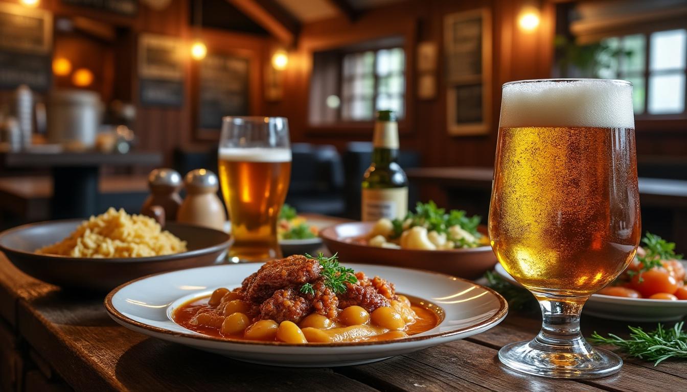 partez pour un voyage gourmand à travers les estaminets de flandre et découvrez des saveurs authentiques dans une ambiance chaleureuse et traditionnelle.