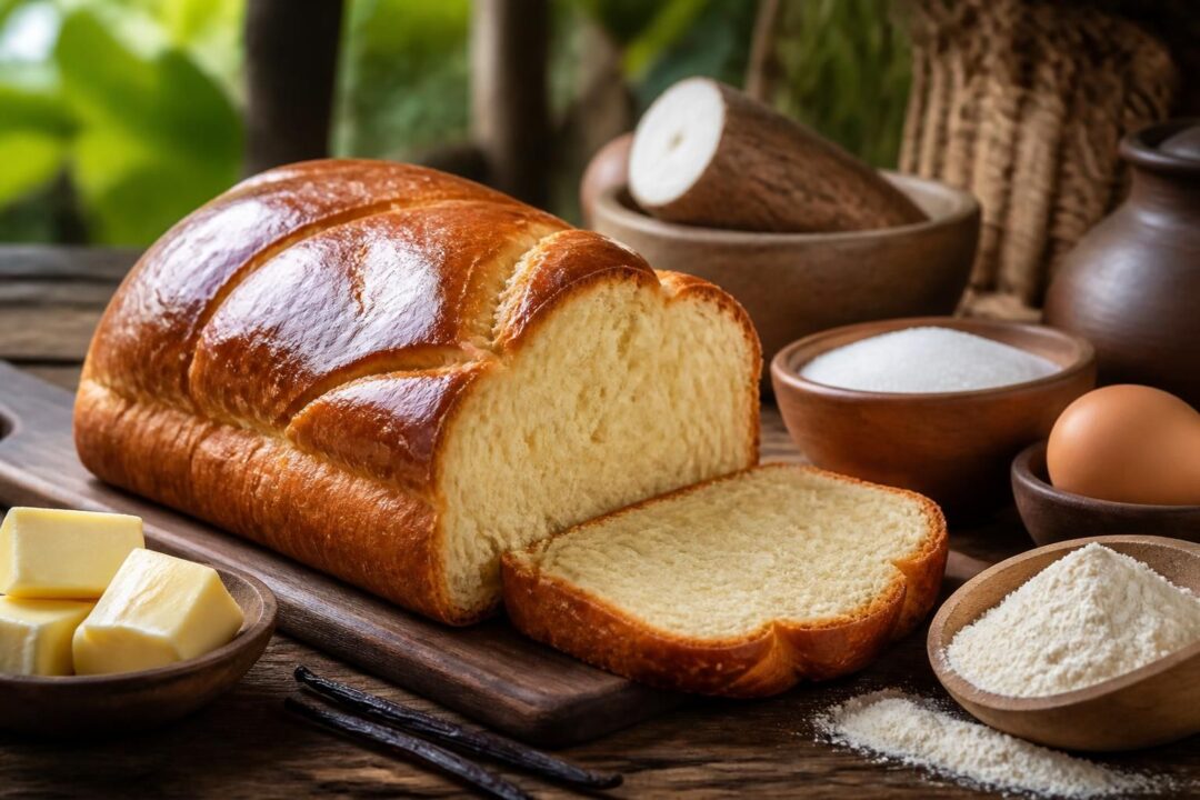 découvrez la vraie recette du pain au beurre martiniquais, un délicieux pain traditionnel croustillant et moelleux, parfait pour vos petits-déjeuners et goûters.