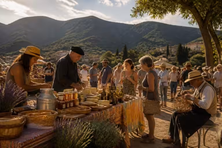découvrez la 27e fête du terroir à digne-les-bains, un événement convivial mettant à l'honneur le partage, les savoir-faire et les produits locaux des producteurs de la région.