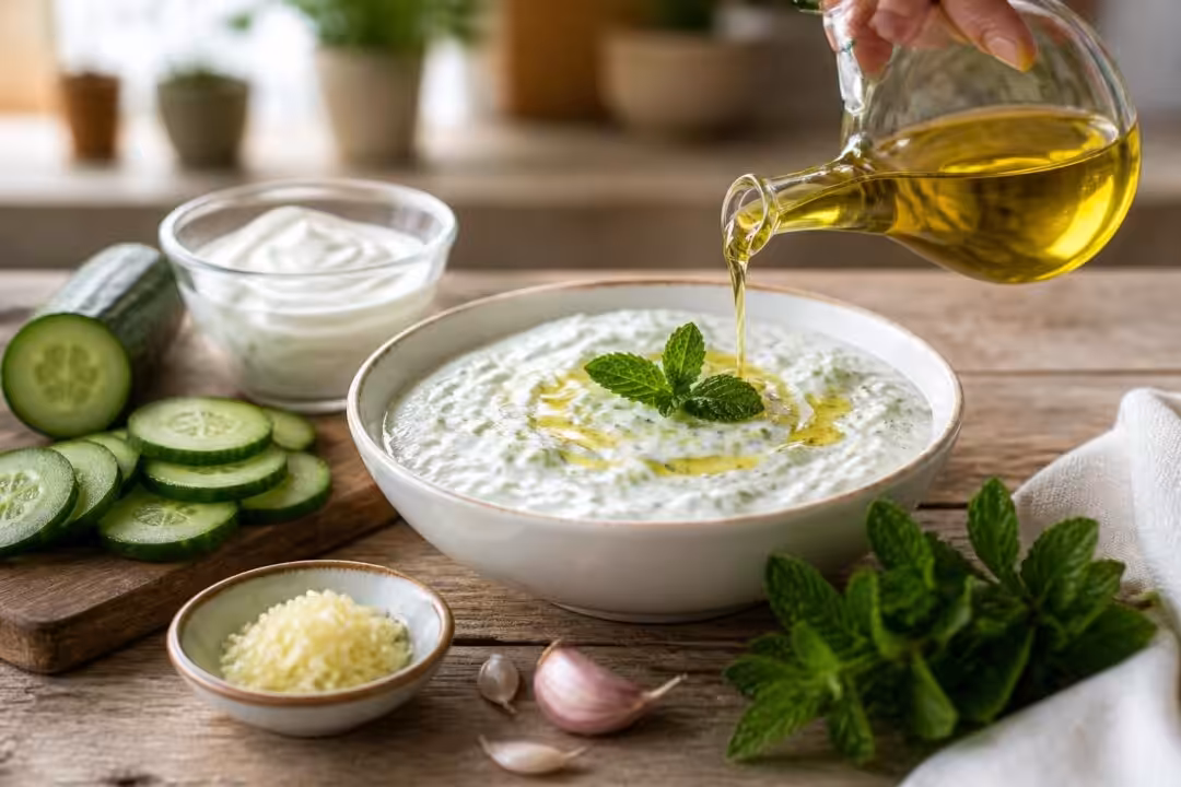 découvrez notre recette facile et rapide de tzatziki maison, un incontournable frais et savoureux pour accompagner vos plats méditerranéens.