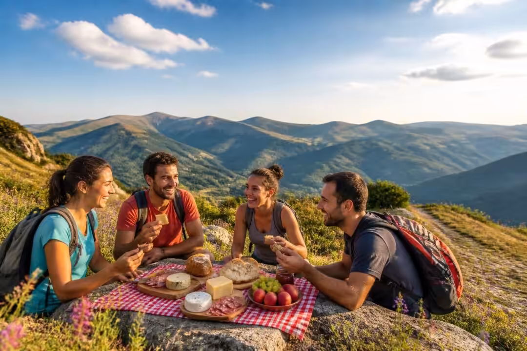 découvrez la randonnée gourmande au sommet du monseigne à saint-laurent-de-lévézou le 6 août, une aventure alliant nature et saveurs locales.